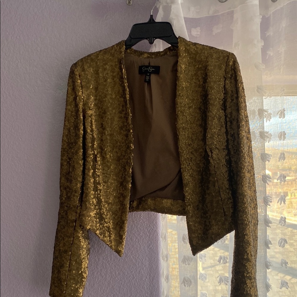 Gold Sequin Jacket